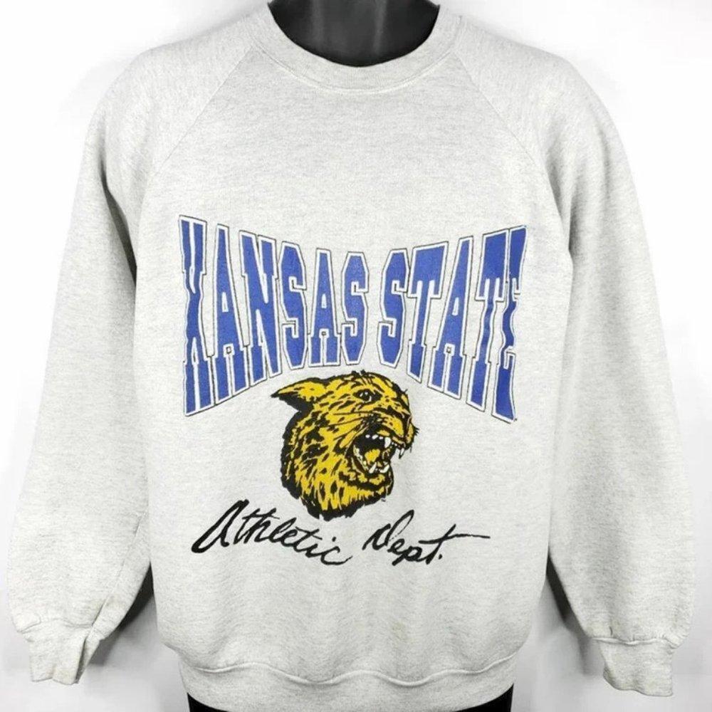 Kansas State Wildcats Ksu Varsity 90S College Fan TShirt